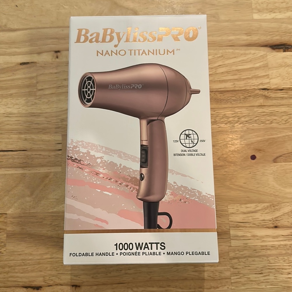 BabyBliss hair dryer